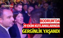 Bodrum'da 29 Ekim Kutlamalarında Gerginlik Yaşandı