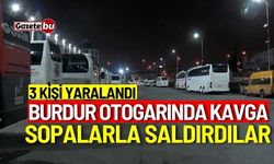 Burdur otogarında kavga! Sopalarla saldırdılar: 3 yaralı