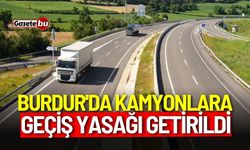 Burdur'da Pancar Yüklü Kamyonlara Geçiş Yasağı Getirildi