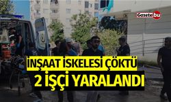 İnşaat İskelesi Çöktü: 2 İşçi Yaralandı