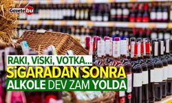 Alkole dev zam yolda! Rakı, viski, votka...