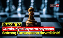 Bucak’ta Cumhuriyet Bayramı heyecanı! Satranç Turnuvasına davetlisiniz