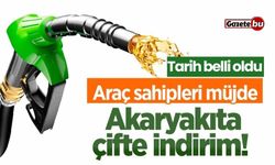 Araç sahipleri müjde! Akaryakıta çifte indirim