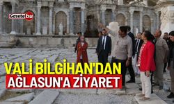 Vali Bilgihan'dan Ağlasun'a ziyaret