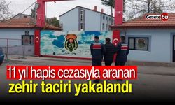 11 yıl hapis cezasıyla aranan zehir taciri yakalandı