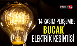 Bucak 14 Kasım Elektrik Kesintisi | AEDAŞ ELEKTRİK KESİNTİSİ