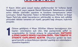 Belediyenin Hayvan Barınağıyla İlgili Asılsız İddialara Yalanlama