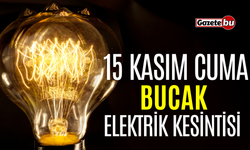 Bucak 15 Kasım Elektrik Kesintisi | AEDAŞ ELEKTRİK KESİNTİSİ