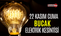 Bucak 22 Kasım Elektrik Kesintisi | AEDAŞ ELEKTRİK KESİNTİSİ