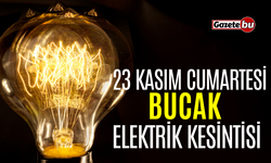 Bucak 23 Kasım Elektrik Kesintisi | AEDAŞ ELEKTRİK KESİNTİSİ