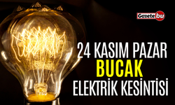 Bucak 24 Kasım Elektrik Kesintisi | AEDAŞ ELEKTRİK KESİNTİSİ