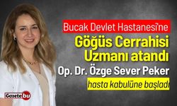 Bucak Devlet Hastanesi'ne yeni Göğüs Cerrahisi Uzmanı atandı