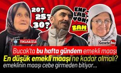 Bucak’ta bu hafta gündem emekli maaşı: En düşük emekli maaşı ne kadar olmalı?