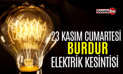 Burdur 23 Kasım Elektrik Kesintisi | AEDAŞ ELEKTRİK KESİNTİSİ