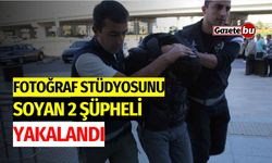 Fotoğraf stüdyosunu soyan 2 şüpheli yakalandı