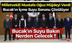 Milletvekili Mustafa Oğuz” Bucak’ın Su Sorununu Çözeceğiz”