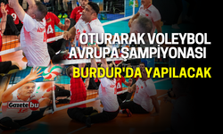 Oturarak voleybol avrupa şampiyonası Burdur'da yapılacak