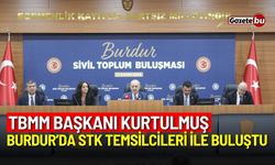 TBMM Başkanı Kurtulmuş, Burdur’da STK temsilcileri ile buluştu