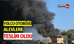 Yolcu Otobüsü Alevlere Teslim Oldu!