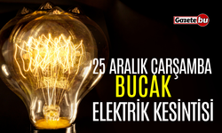 Bucak 25 Aralık Elektrik Kesintisi | AEDAŞ ELEKTRİK KESİNTİSİ