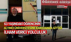 63 Yaşındaki Öğrencinin Altıncı Üniversitesine Karavanda Gittiği İlham Verici Yolculuk