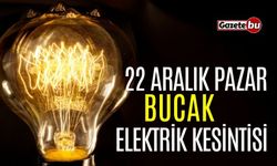 Bucak 22 Aralık Elektrik Kesintisi | AEDAŞ ELEKTRİK KESİNTİSİ