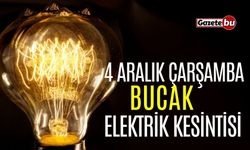 Bucak 4 Aralık Elektrik Kesintisi | AEDAŞ ELEKTRİK KESİNTİSİ