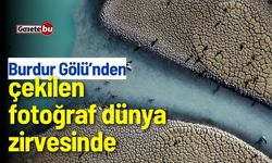 Burdur Gölü’nden çekilen fotoğraf dünya zirvesinde