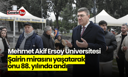 Mehmet Akif Ersoy Üniversitesi, şairin mirasını yaşatarak onu 88. yılında andı