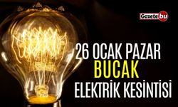 Bucak 26 Ocak Elektrik Kesintisi | AEDAŞ ELEKTRİK KESİNTİSİ