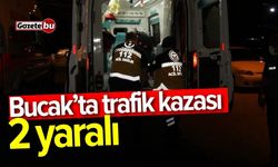 Bucak'ta tır kazası: 2 kişi yaralandı