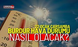 Burdur ve ilçeleri hava durumu nasıl olacak? 22 Ocak 2025