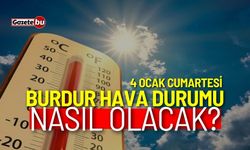 Burdur ve ilçeleri hava durumu nasıl olacak? 4 Ocak 2025