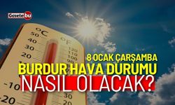 Burdur ve ilçeleri hava durumu nasıl olacak? 8 Ocak 2025