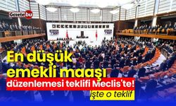 Emekli maaşı düzenlemesi teklifi Meclis'te! İşte o teklif