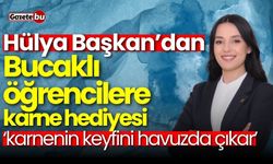 Bucak Belediyesi'nden çocuklara karne hediyesi: Yüzme havuzu