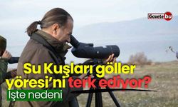 Su Kuşları göller yöresi’ni terk ediyor? İşte nedeni