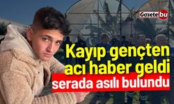 Kayıp gençten acı haber geldi: Serada asılı bulundu