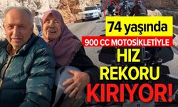 74 yaşında, 900 cc motosikletiyle hız rekoru kırıyor!