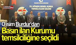 O isim Burdur'dan: Basın ilan Kurumu temsilciliğine seçildi