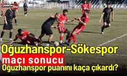 Oğuzhanspor-Sökespor maç sonucu: Oğuzhanspor puanını kaça çıkardı?