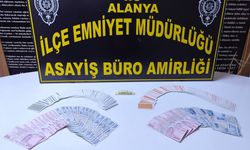 Alanya’da kumar baskınına 92 bin 470 TL para cezası