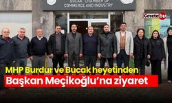 MHP Burdur ve Bucak heyetinden başkan Meçikoğlu'na Ziyaret