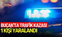 Bucak'ta Trafik kazası: Ticari araçla motosiklet çarpıştı