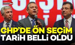 CHP'de ön seçim! tarih belli oldu