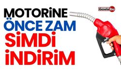 Motorine önce zam şimdi de indirim...