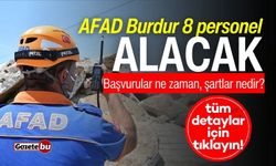 Afad Burdur 8 personel alacak: Başvurular ne zaman?