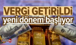 Vergi getirildi: Altın alım satımında yeni dönem