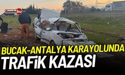 Bucak-Antalya Karayolunda Feci Trafik Kazası!