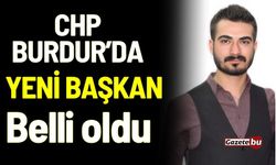 CHP Burdur'da yeni başkan belli oldu